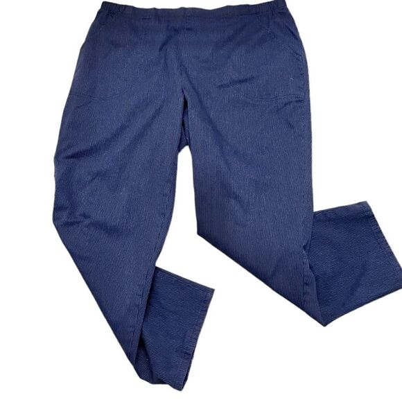 Easy Comfort Classic Jeans Railroad Stripe Petite 2X - Picture 5 of 5